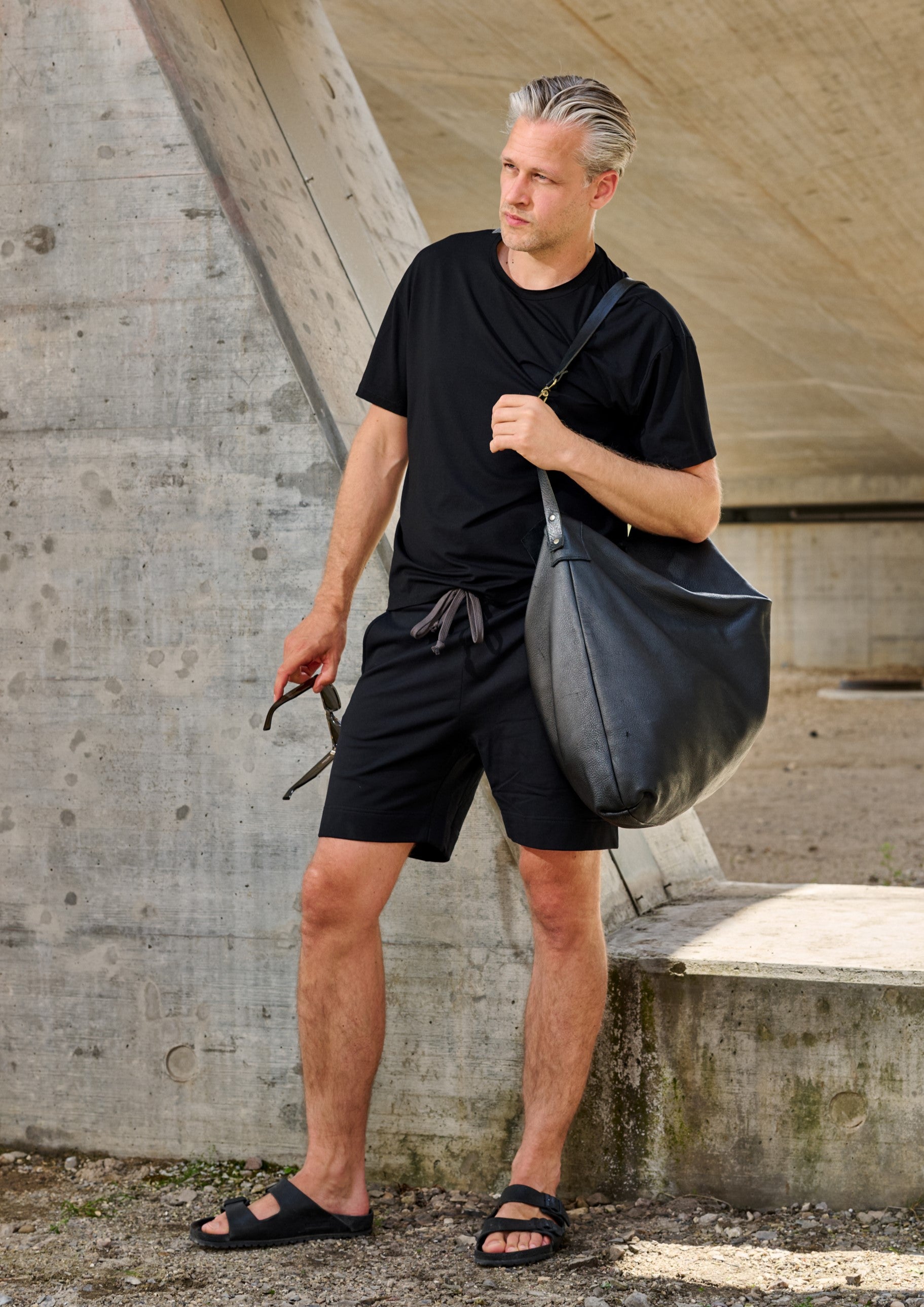 CARL BY STEFFENSEN COPENHAGEN JOGGING SHORTS - 1029C JOGGING BLACK 900