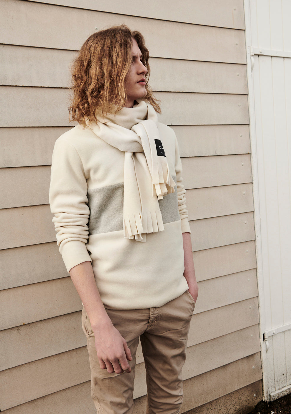 CARL BY STEFFENSEN COPENHAGEN JUMPER - 1005C BLOUSES & SWEATERS ECRU 800