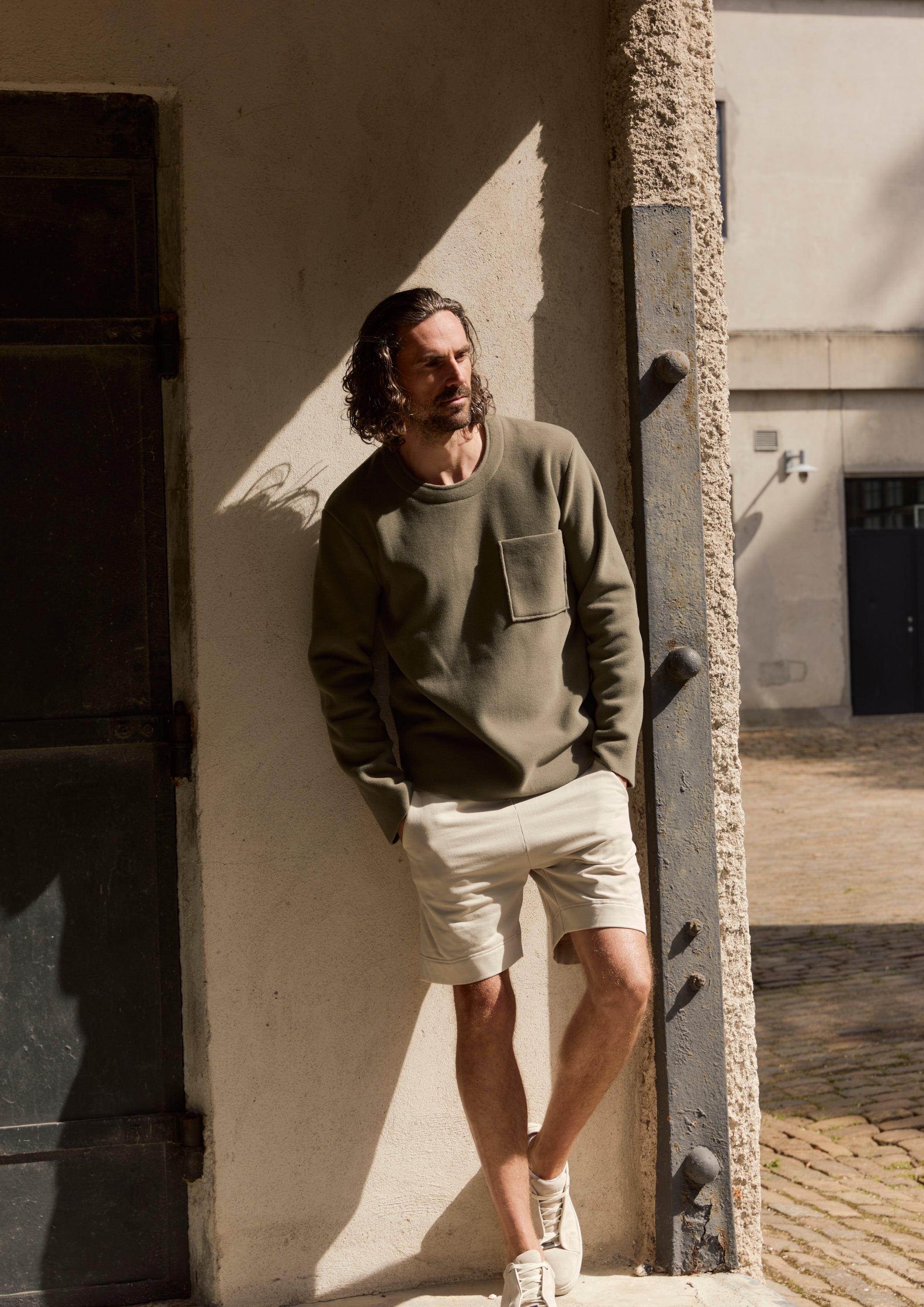 CARL BY STEFFENSEN COPENHAGEN JUMPER - 1057C BLOUSES & SWEATERS DUSTY GREEN 609