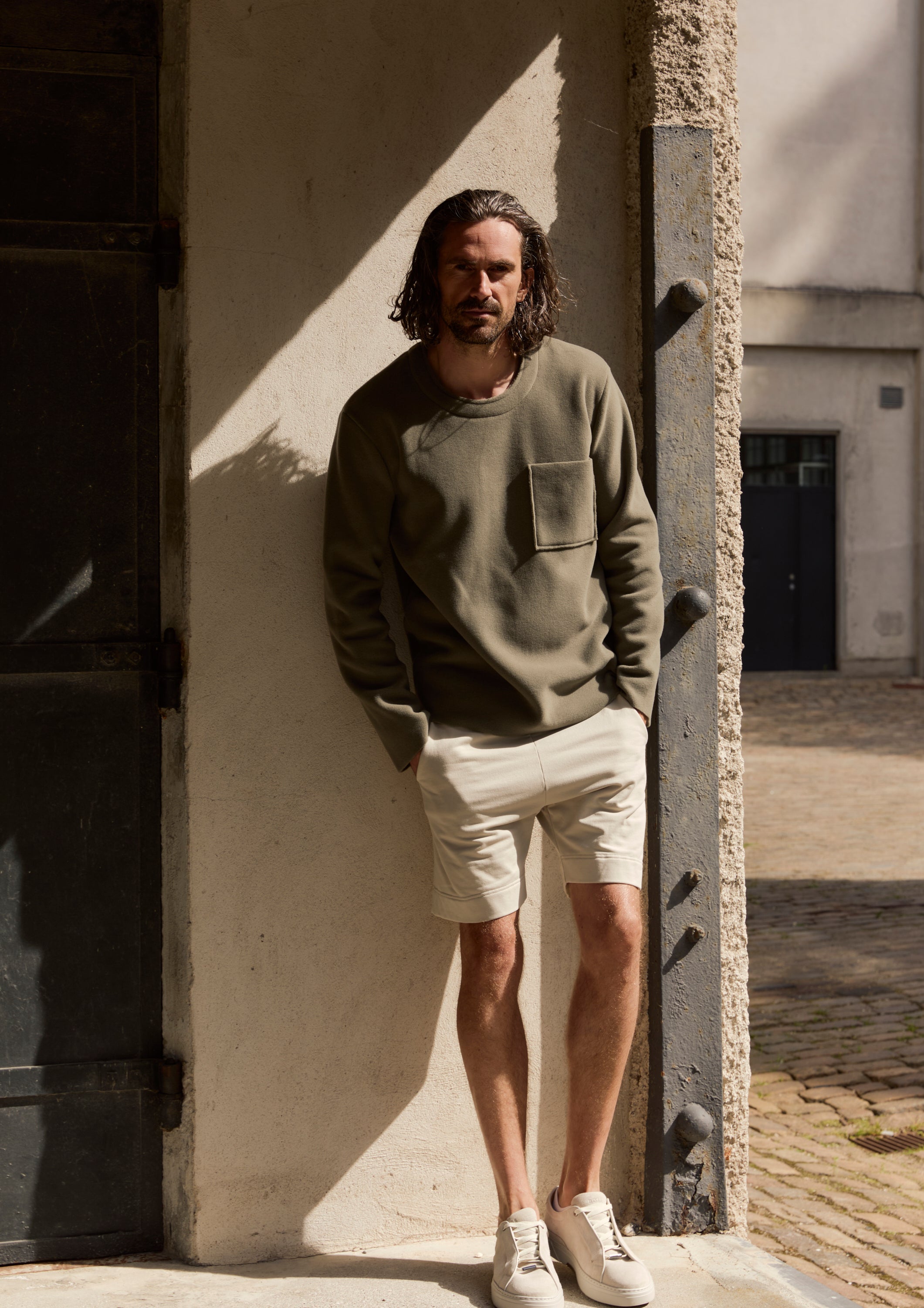 CARL BY STEFFENSEN COPENHAGEN JUMPER - 1057C BLOUSES & SWEATERS DUSTY GREEN 609