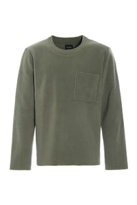 JUMPER - 1057C - DUSTY GREEN