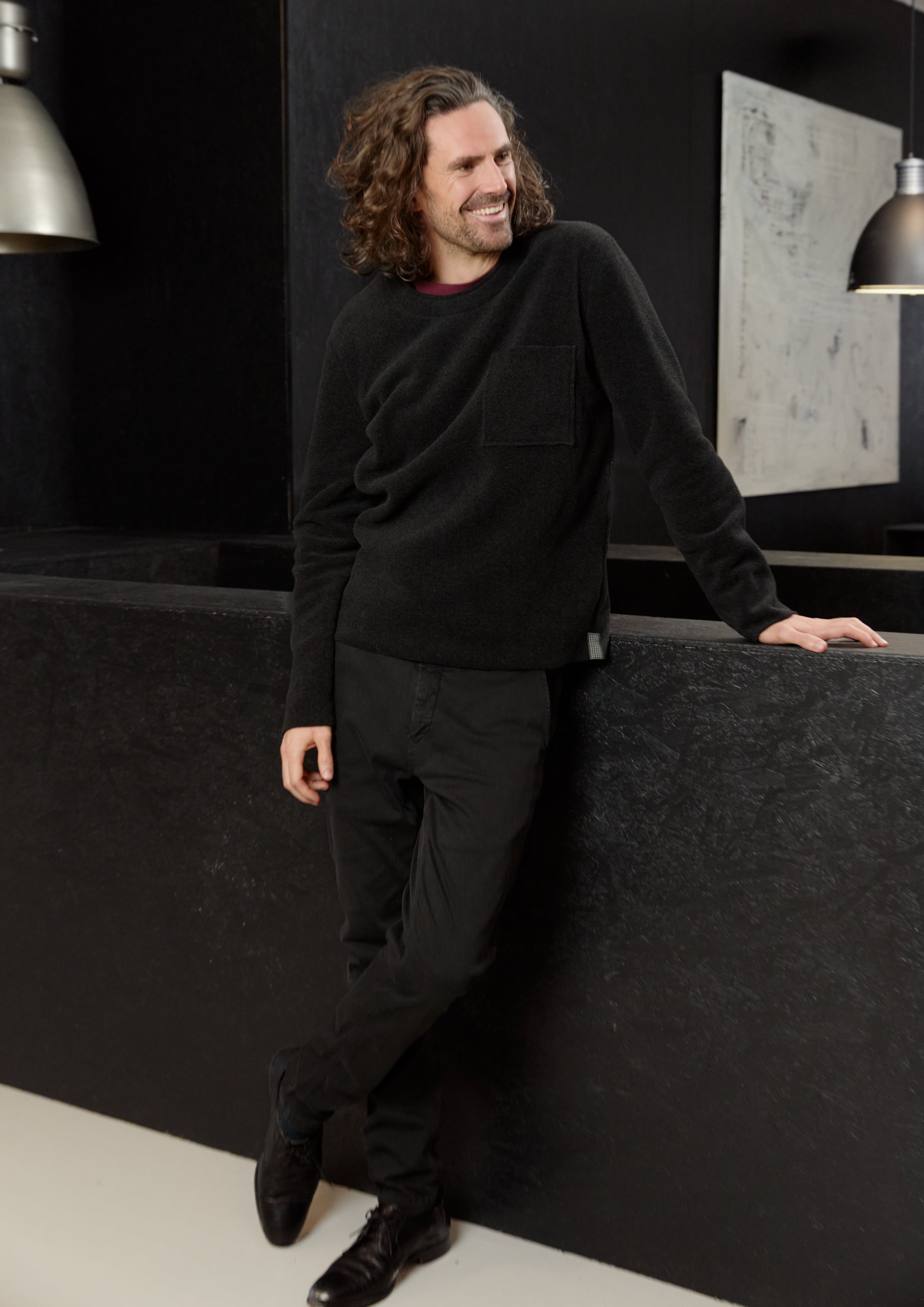 CARL BY STEFFENSEN COPENHAGEN JUMPER - 1057C BLOUSES & SWEATERS SOFT BLACK 914