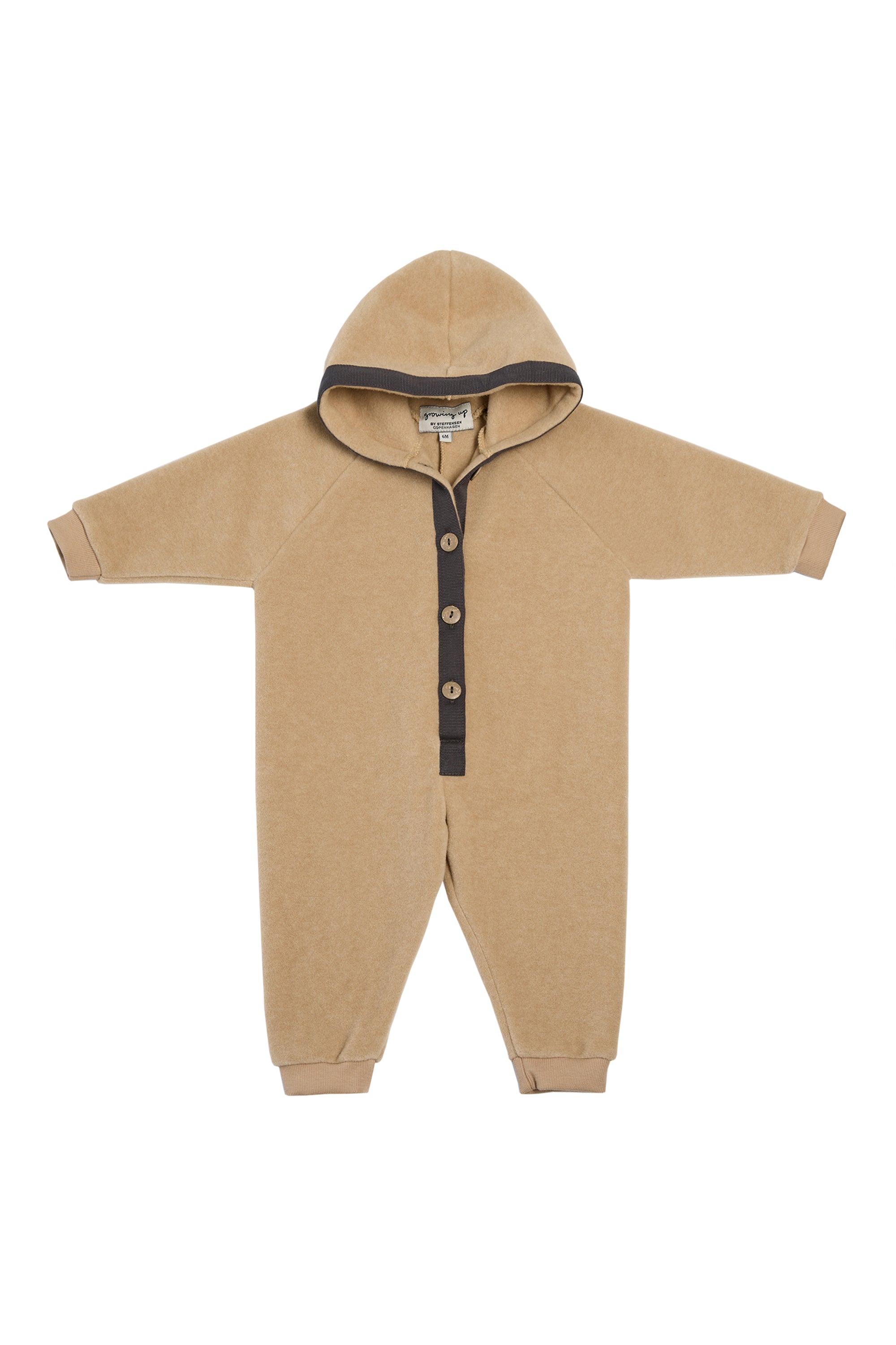 GROWING UP JUMPSUIT BABY - 402 GU JUMP CAMEL 815