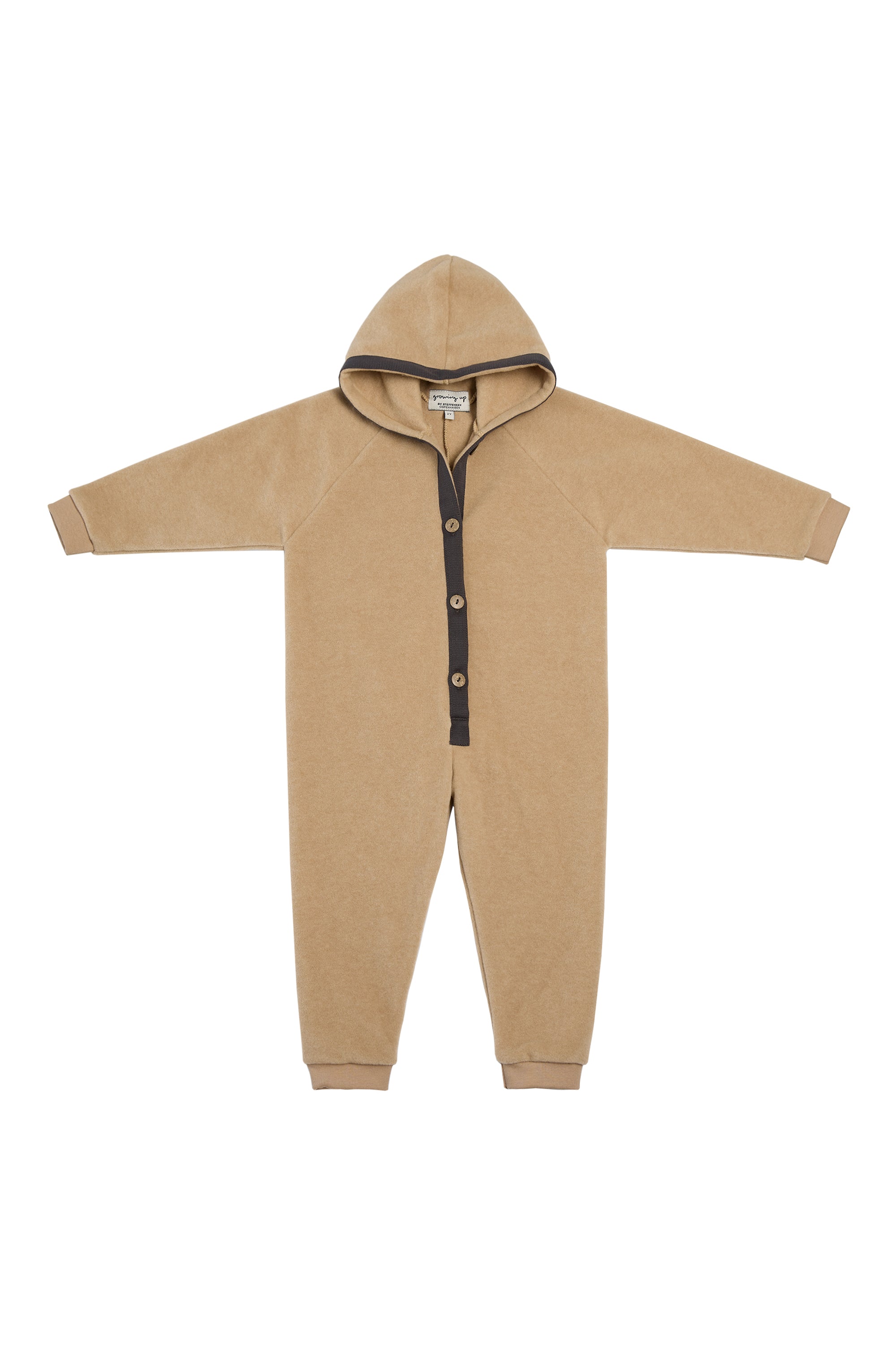 GROWING UP JUMPSUIT TODDLER - 402 GU JUMP CAMEL 815