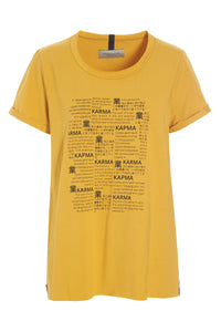 KARMA T-SHIRT - 96065 - SAFRAN