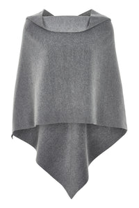 LARGE PONCHO - 4040 - GREY