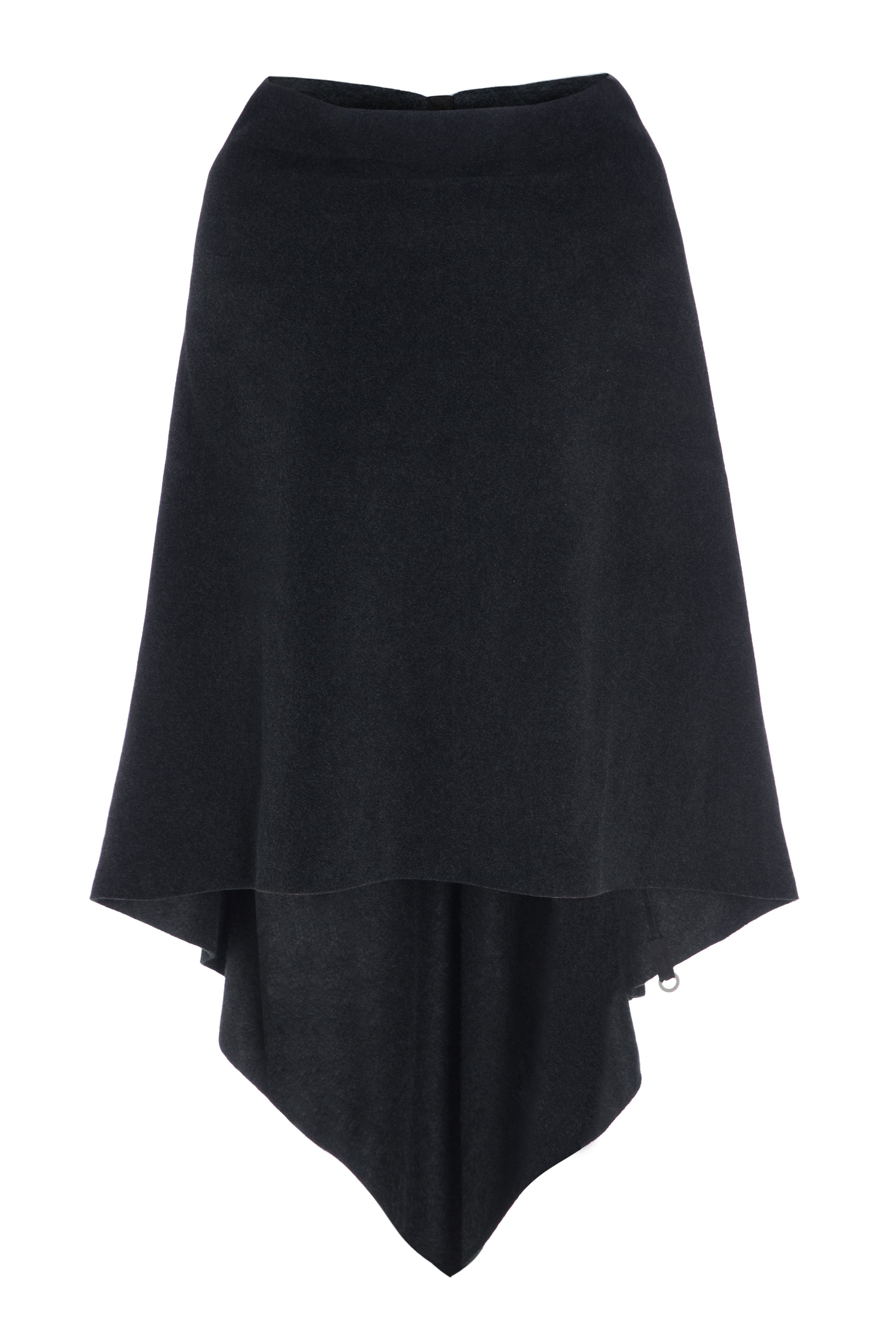 HENRIETTE STEFFENSEN COPENHAGEN LARGE PONCHO - 4040 PONCHOS SOFT BLACK 914