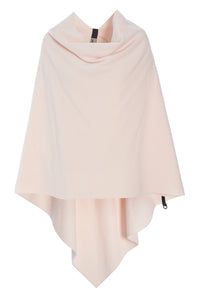 LARGE PONCHO - 4040 - SOFT ROSE