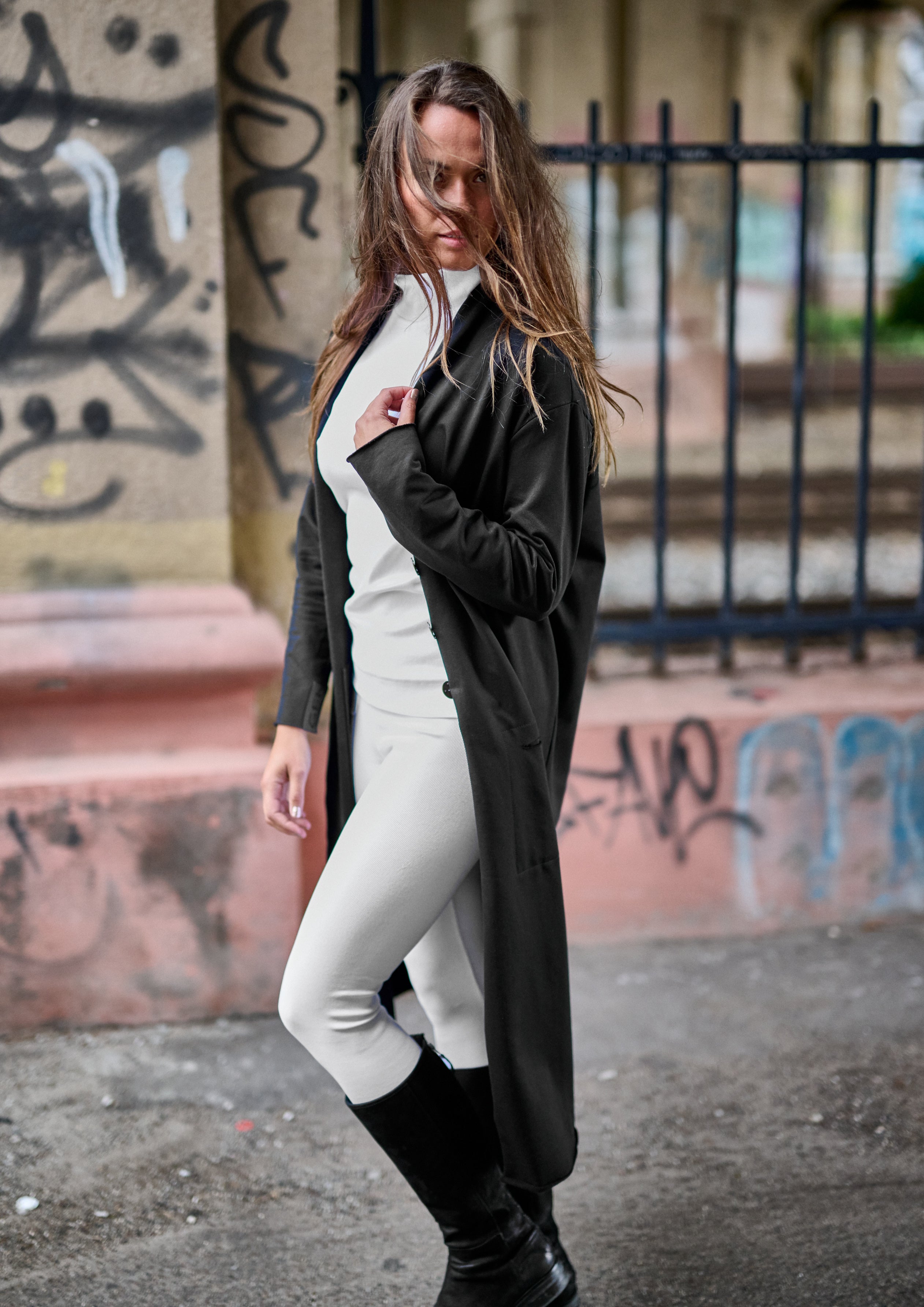 HENRIETTE STEFFENSEN COPENHAGEN LEGGINGS - 72304 BUKSER WHITE 816