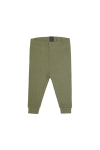 LEGGINGS RIB BABY - 204 - MOSS