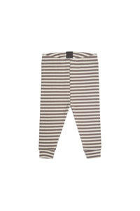 LEGGINGS RIB BABY - 204 - STRIPES kit/brown