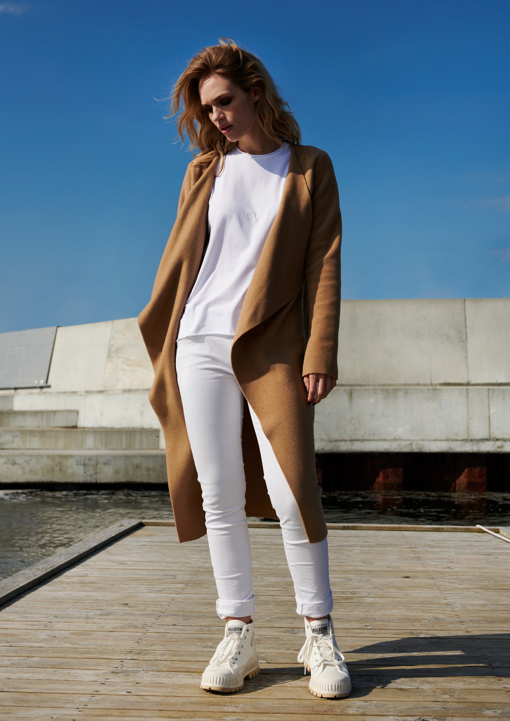 HENRIETTE STEFFENSEN COPENHAGEN LONG CARDIGAN - 7114 CARDIGANS CAMEL 815