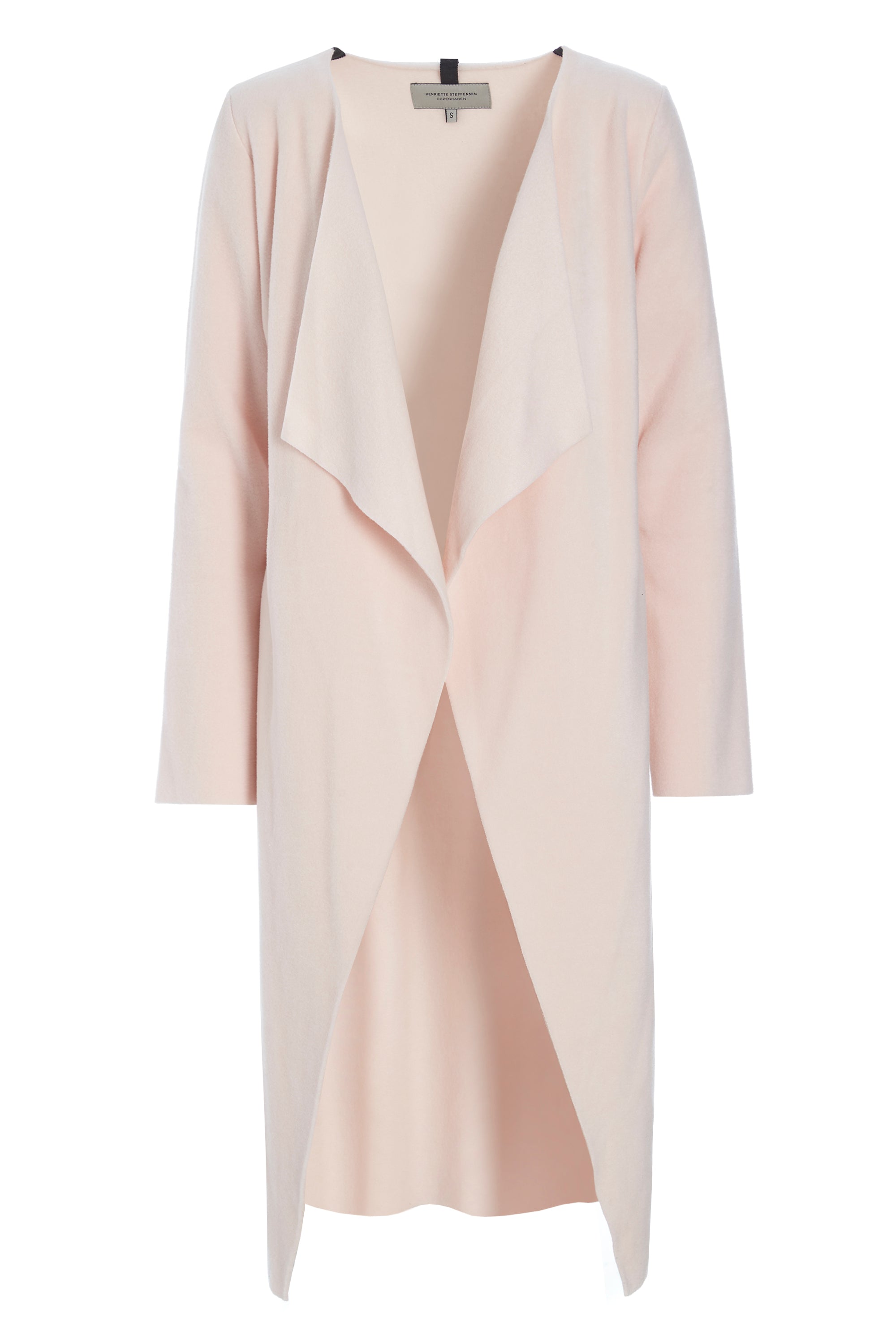 HENRIETTE STEFFENSEN COPENHAGEN LONG CARDIGAN - 7114 CARDIGANS SOFT ROSE 412