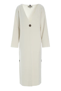 LONG CARDIGAN - 7125 - OFF WHITE