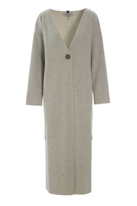 LONG CARDIGAN - 7125 - SAND