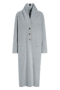 LONG CARDIGAN - 7162 - LIGTH GREY