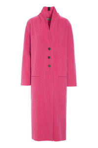 LONG CARDIGAN - 7162 - SUNSET PINK