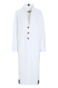 LONG CARDIGAN - 77002 - WHITE