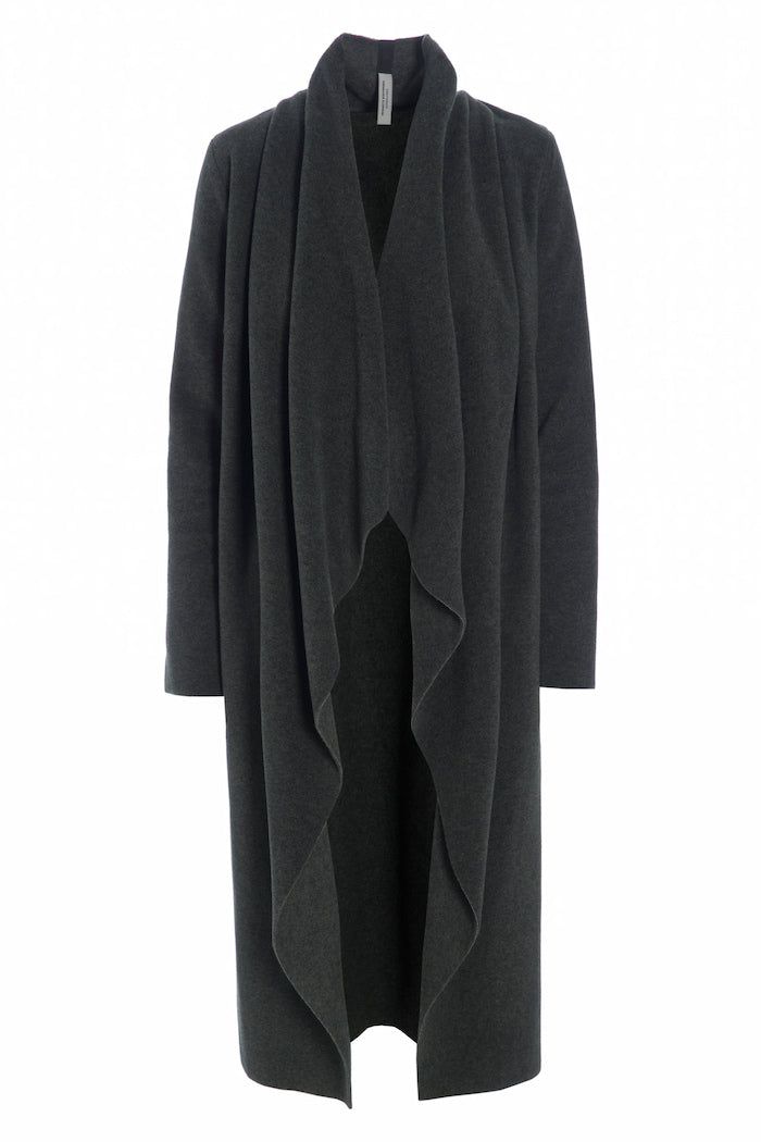 HENRIETTE STEFFENSEN COPENHAGEN LONG CARDIGAN W/ "WATERFALL" - 7131 CARDIGANS FORREST 600