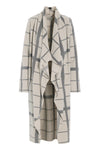 LONG CARDIGAN W/ WATERFALL - 7131P - CLAN PRINT KIT