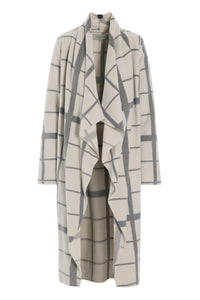 LONG CARDIGAN W/ WATERFALL - 7131P - CLAN PRINT KIT