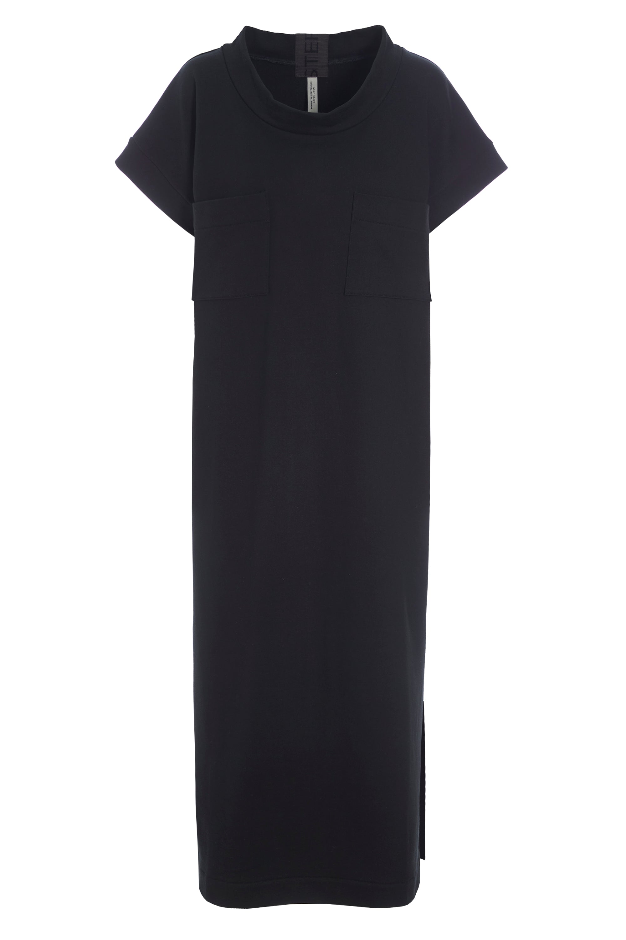 HENRIETTE STEFFENSEN COPENHAGEN LONG DRESS - 73402 KJOLER BLACK 900