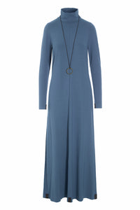 LONG DRESS W/JEWELRY - 98058 - DUSTY BLUE