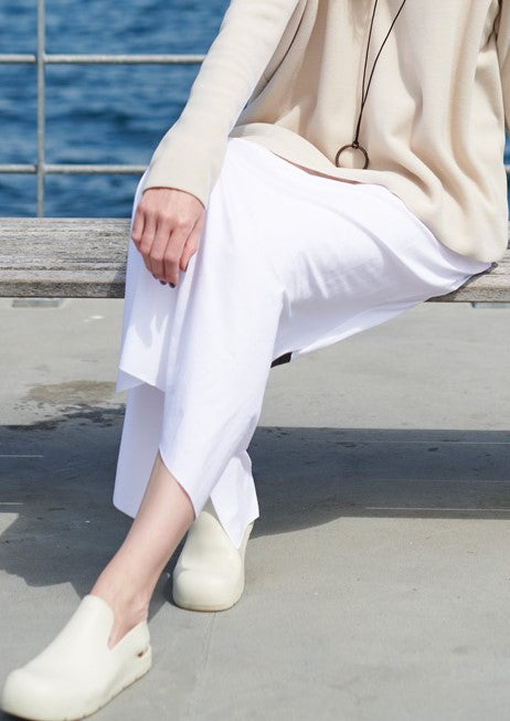 HENRIETTE STEFFENSEN COPENHAGEN LONG SKIRT - 98041 NEDERDELE WHITE 816