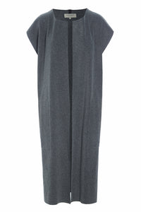 LONG VEST - 7169 - GREY