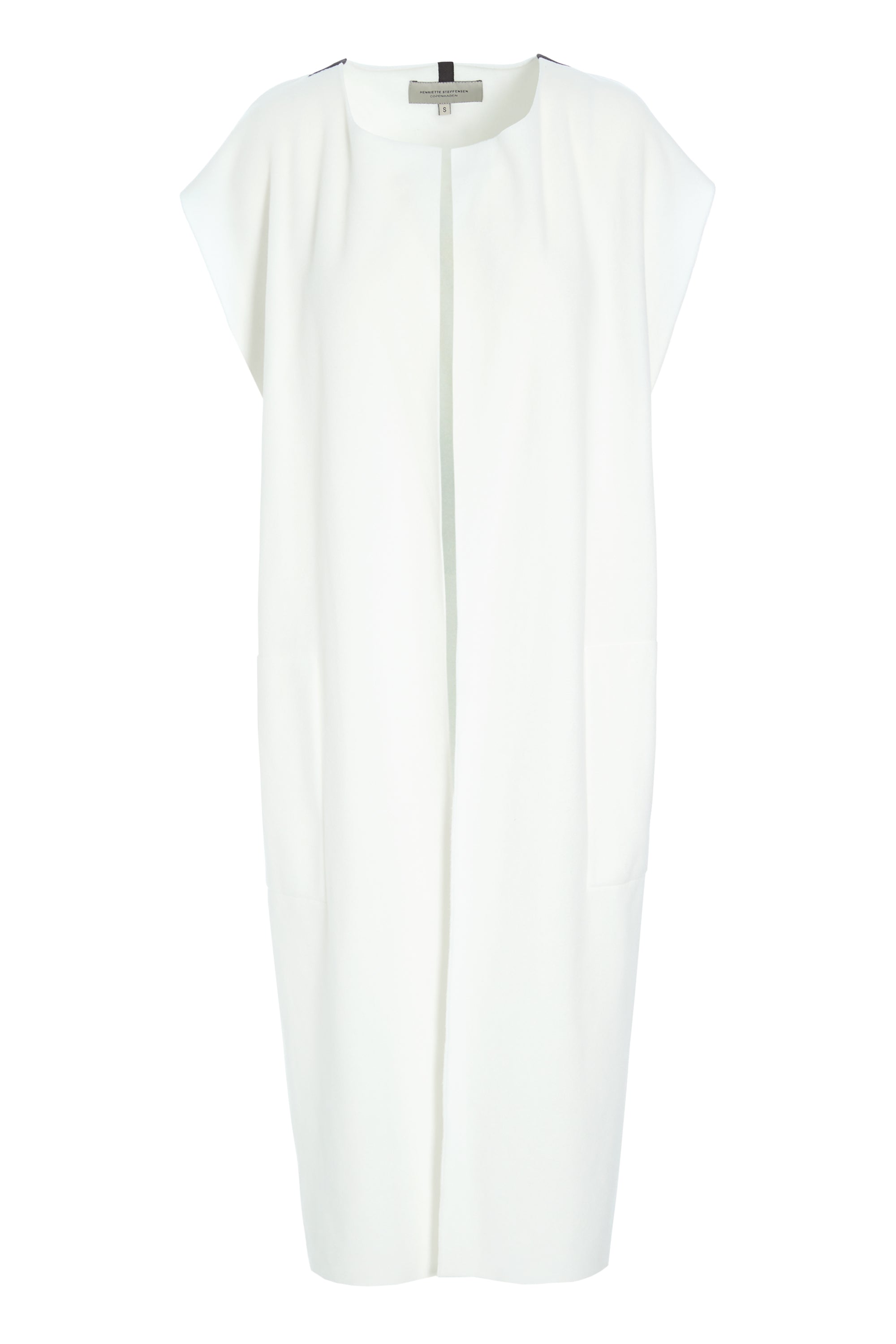 HENRIETTE STEFFENSEN COPENHAGEN LONG VEST - 7169 VESTS OFF WHITE 802