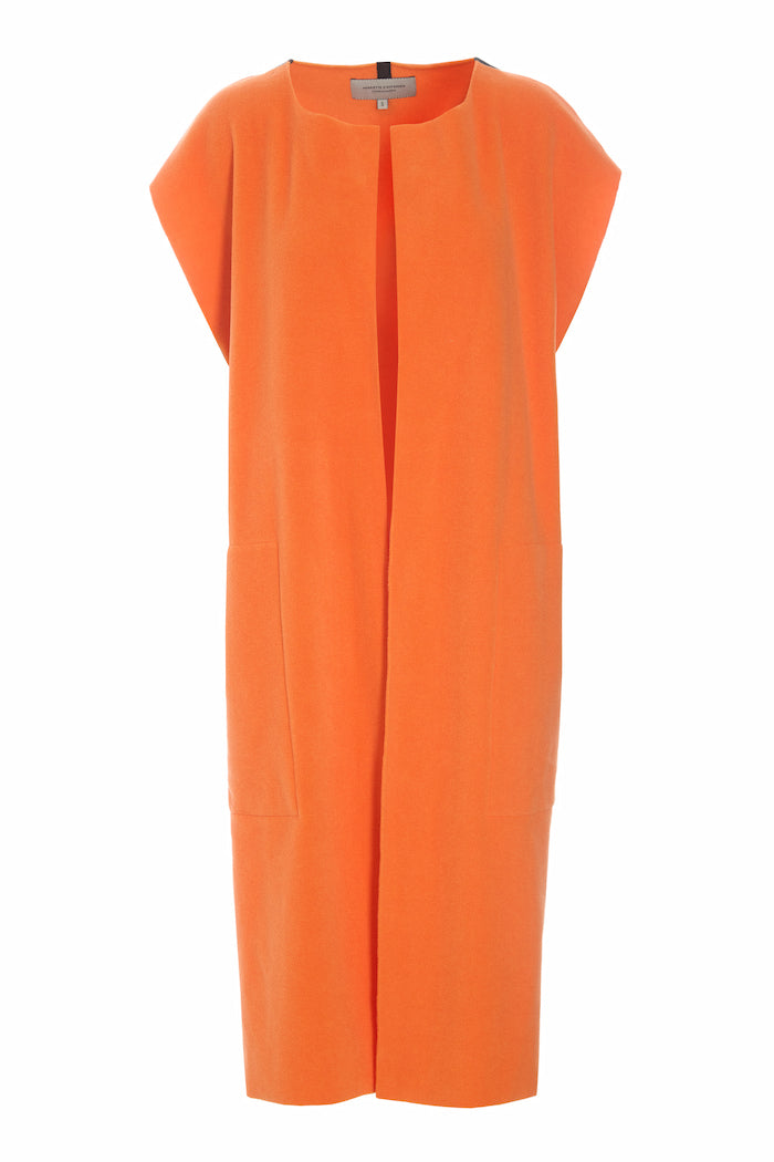 HENRIETTE STEFFENSEN COPENHAGEN LONG VEST - 7169 VESTS ORANGE 773