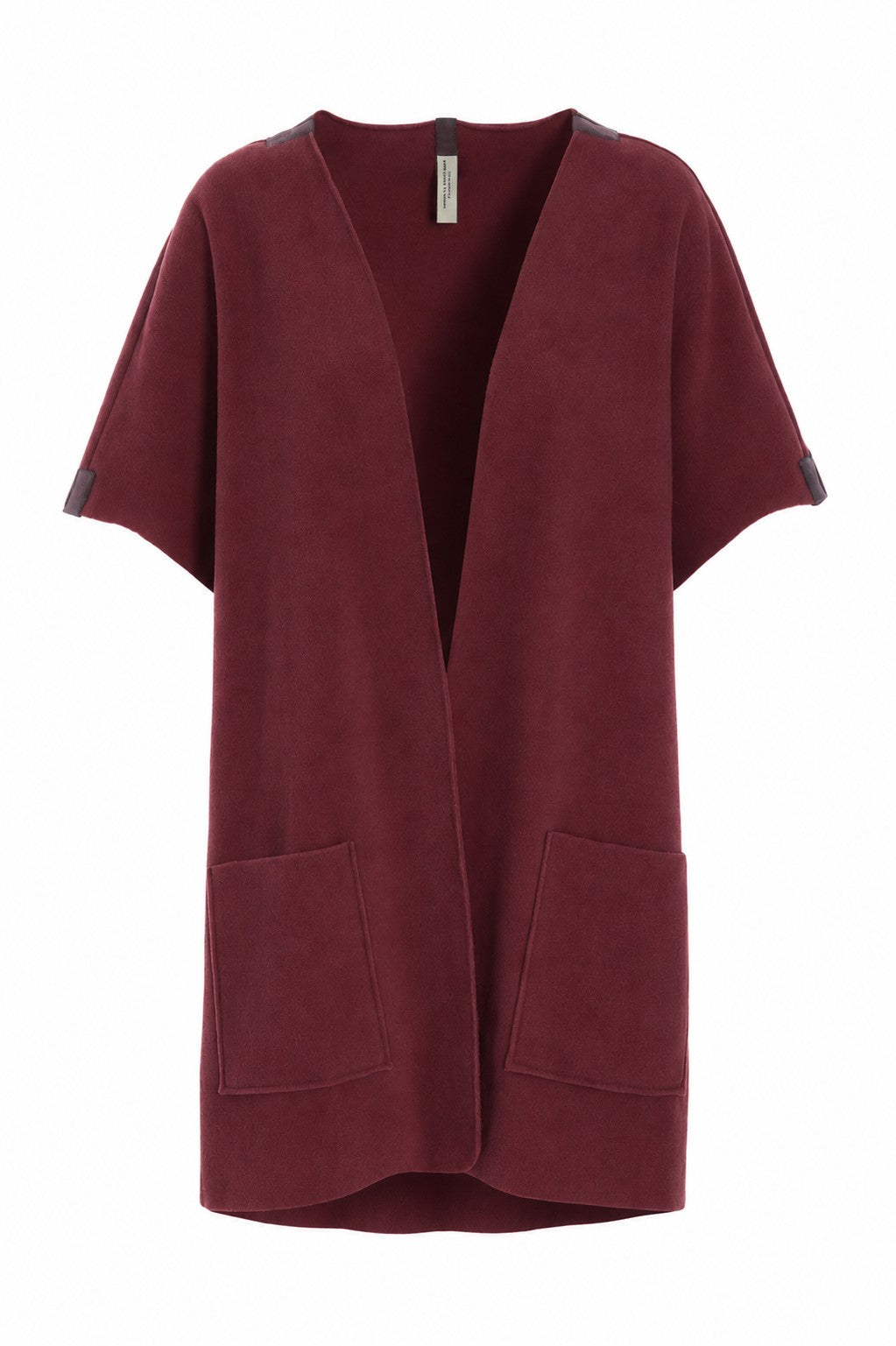 HENRIETTE STEFFENSEN COPENHAGEN LONG VEST - 7177 VESTS BORDEAUX 474