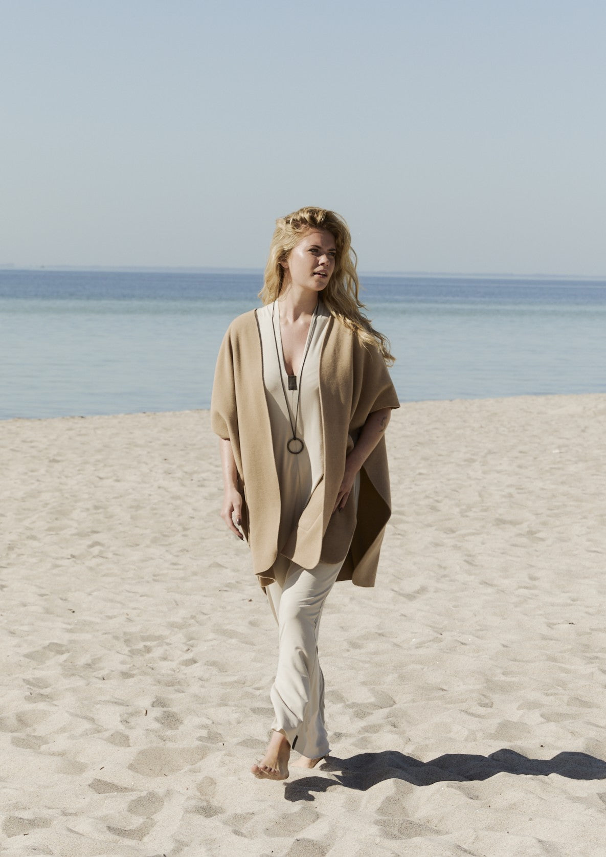 HENRIETTE STEFFENSEN COPENHAGEN LONG VEST - 7177 VESTS CAMEL 815