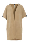 LONG VEST - 7177 - CAMEL
