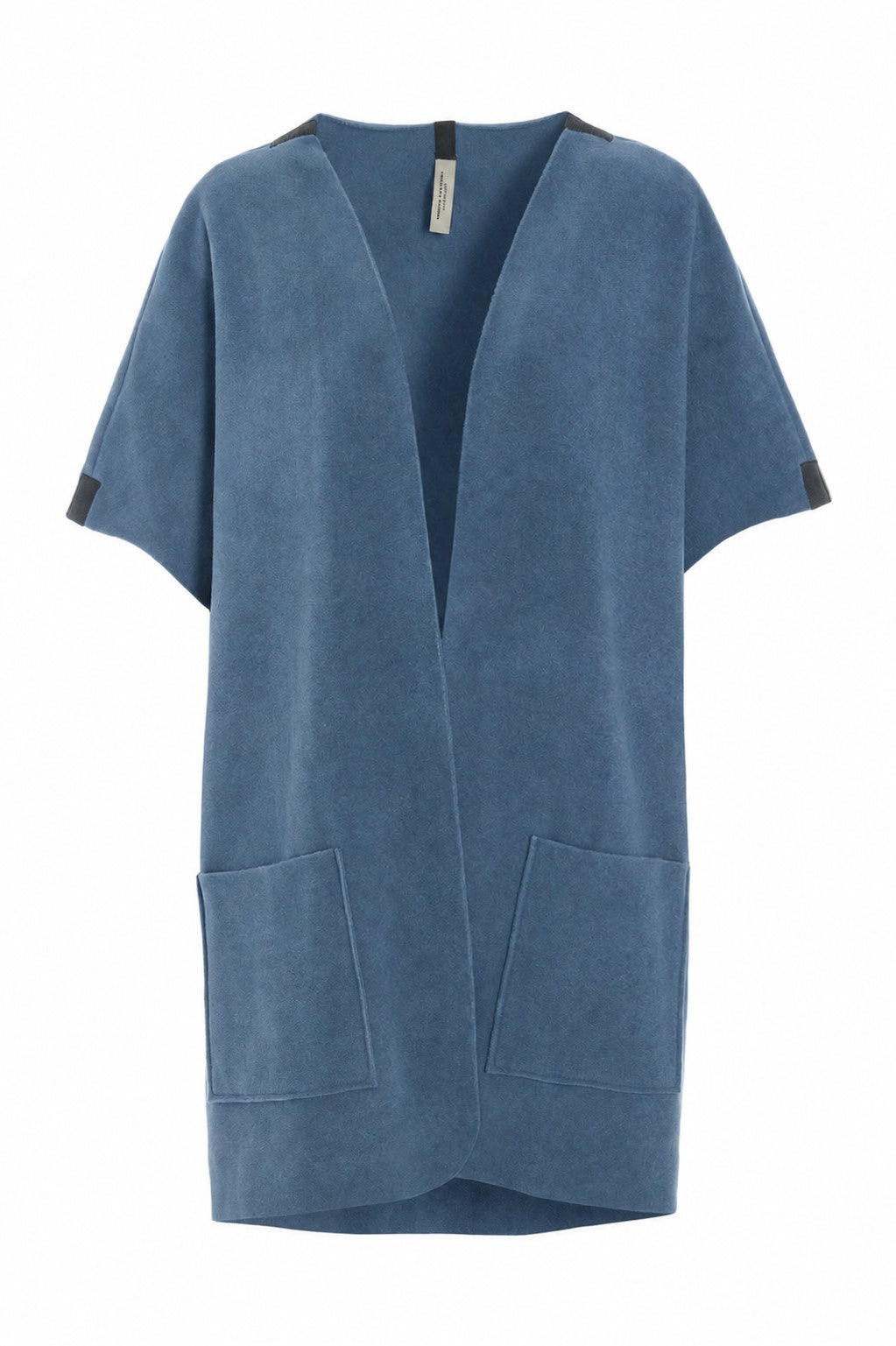 HENRIETTE STEFFENSEN COPENHAGEN LONG VEST - 7177 VESTS DUSTY BLUE 794