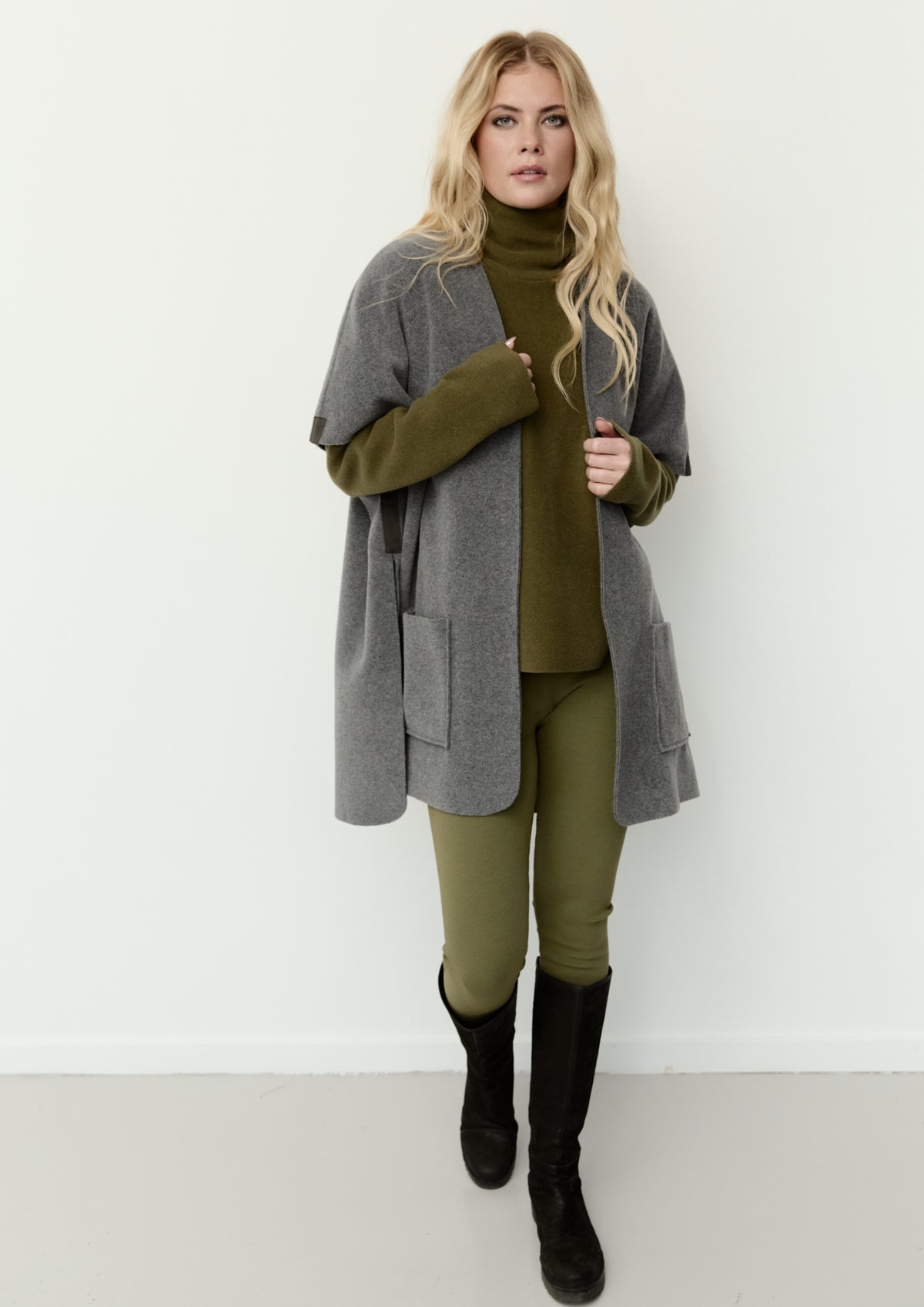 HENRIETTE STEFFENSEN COPENHAGEN LONG VEST - 7177 VESTS GREY 905
