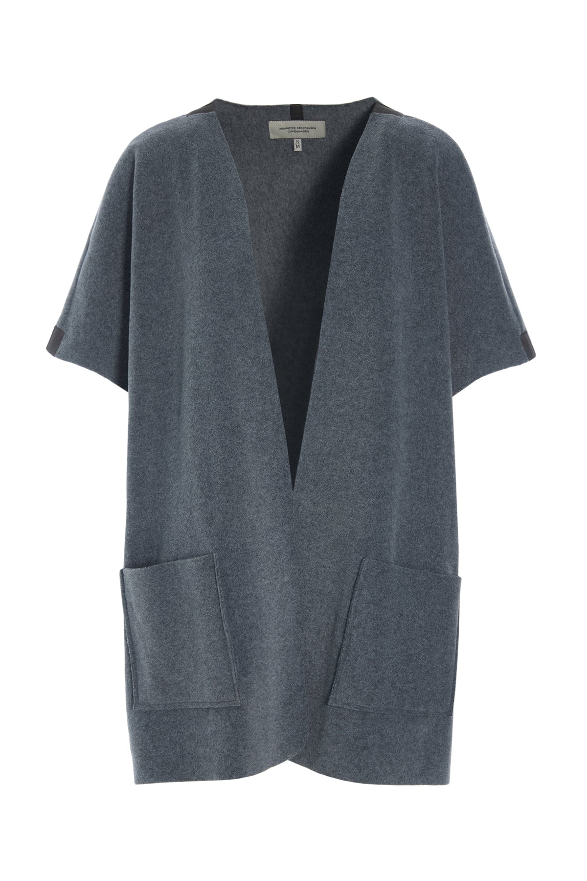 HENRIETTE STEFFENSEN COPENHAGEN LONG VEST - 7177 VESTS GREY 905
