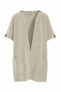 LONG VEST - 7177 - SAND