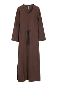 MAXI DRESS - 83004 - CHOCOLATE