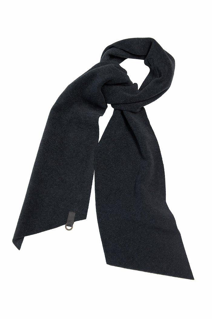 HENRIETTE STEFFENSEN COPENHAGEN MINI SCARF - 5001 SCARFS SOFT BLACK 914