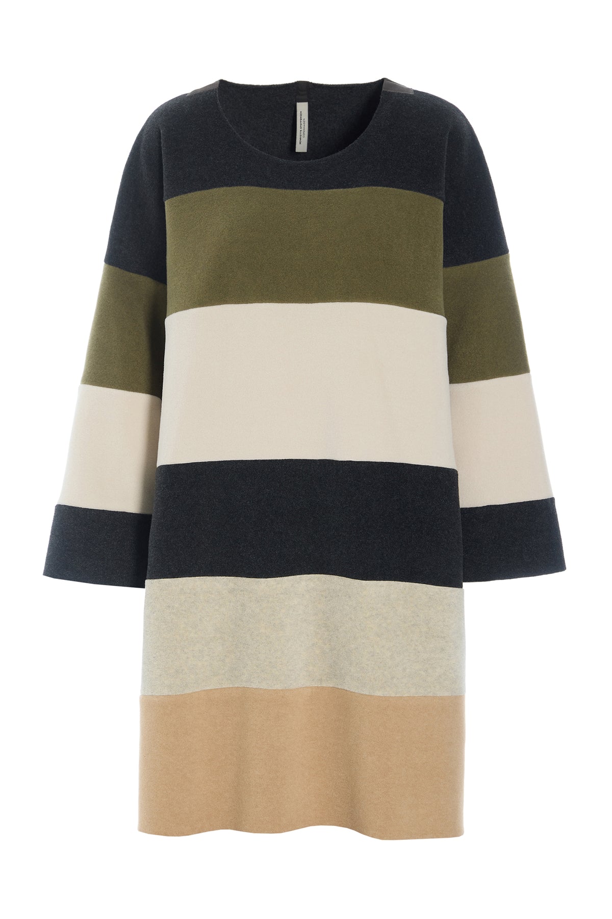 HENRIETTE STEFFENSEN COPENHAGEN MIX DRESS - 3259 KJOLER COOL COLORS GREY 475