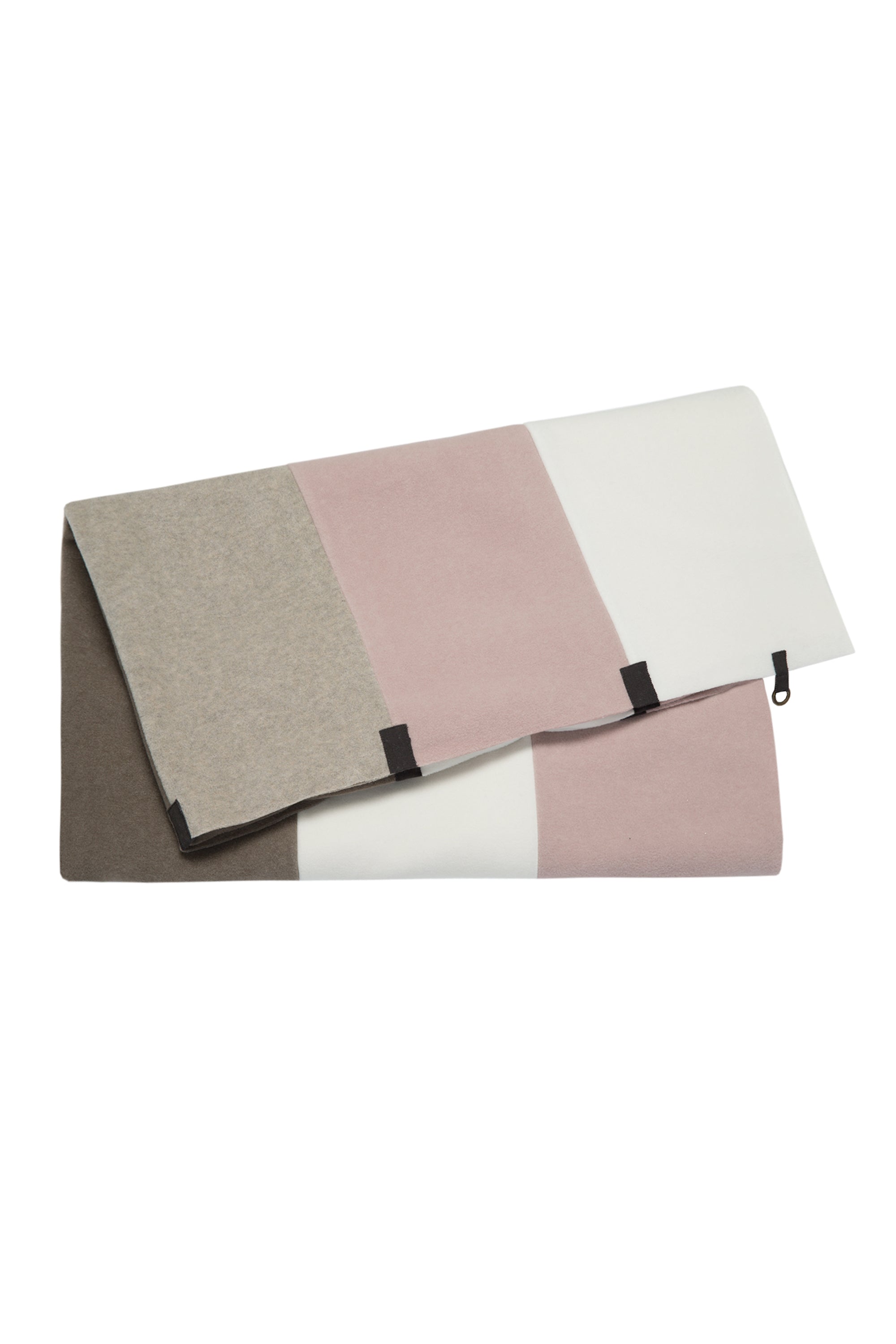 HENRIETTE STEFFENSEN COPENHAGEN NO WASTE BLANKET - 4056 HOME OFF WHITE/SAND/NUDE/ROCK