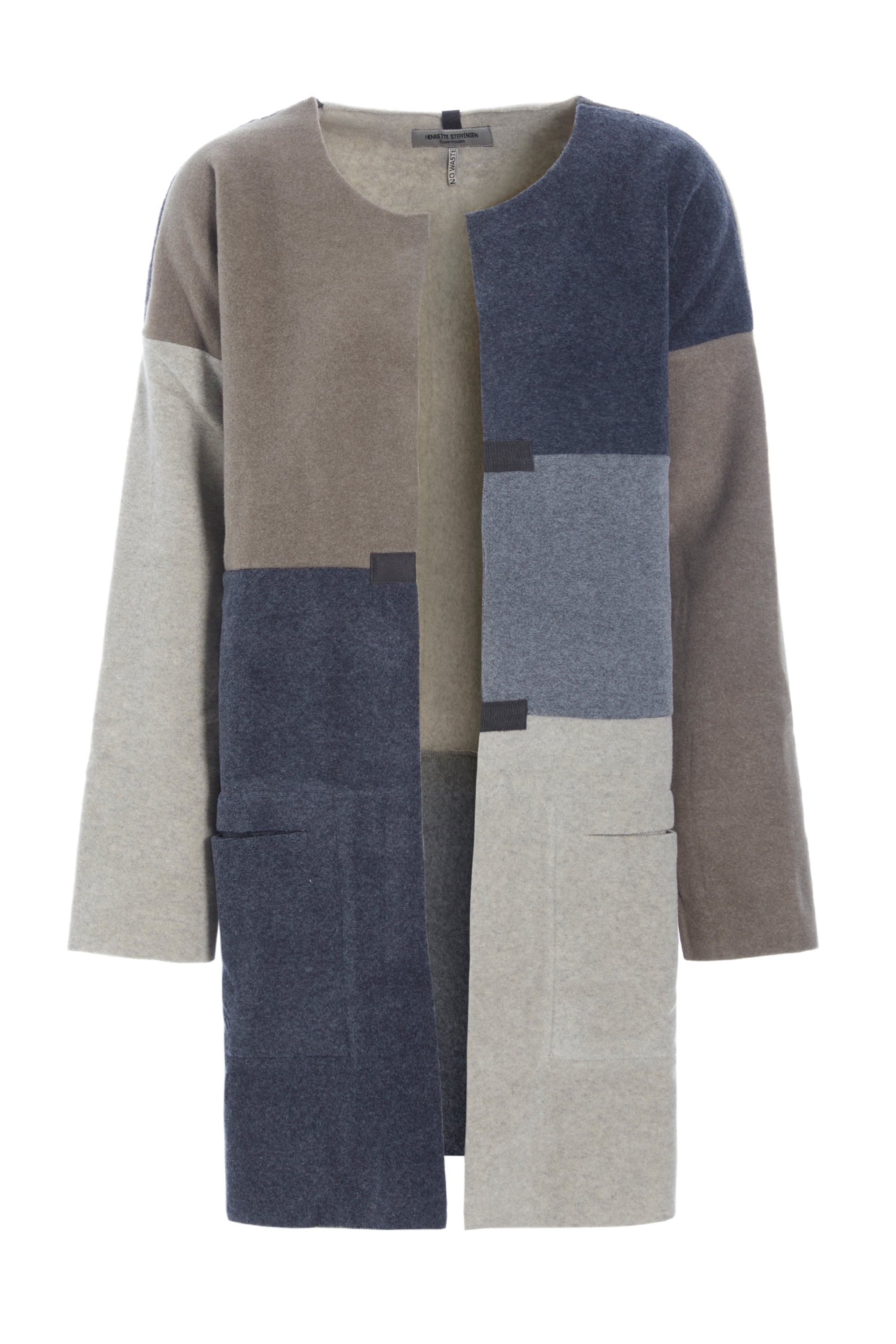 HENRIETTE STEFFENSEN COPENHAGEN NO WASTE CARDIGAN - 7116 CARDIGANS MULTICOLOR 108