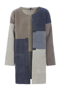NO WASTE CARDIGAN - 7116 - MULTICOLOR