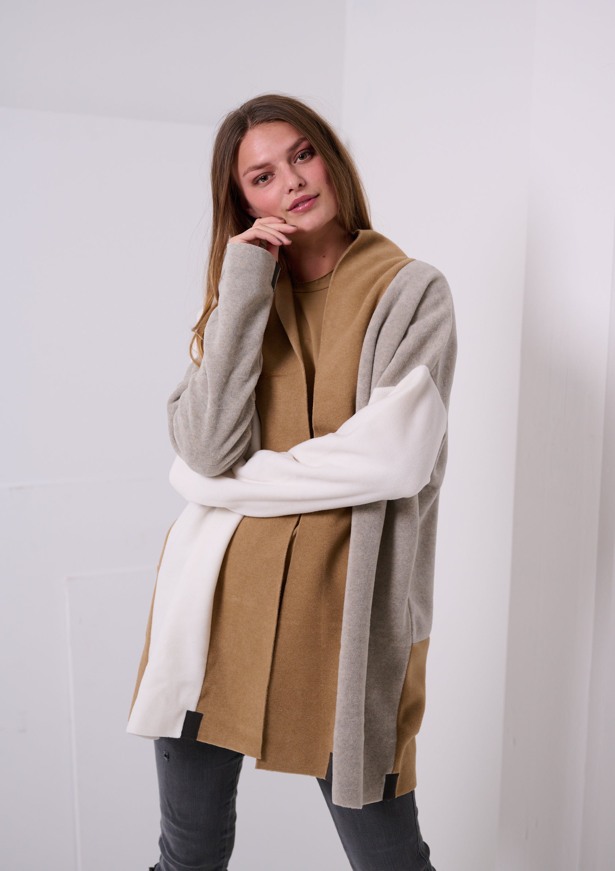 HENRIETTE STEFFENSEN COPENHAGEN NO WASTE CARDIGAN - 7175 CARDIGANS BREEZE 812