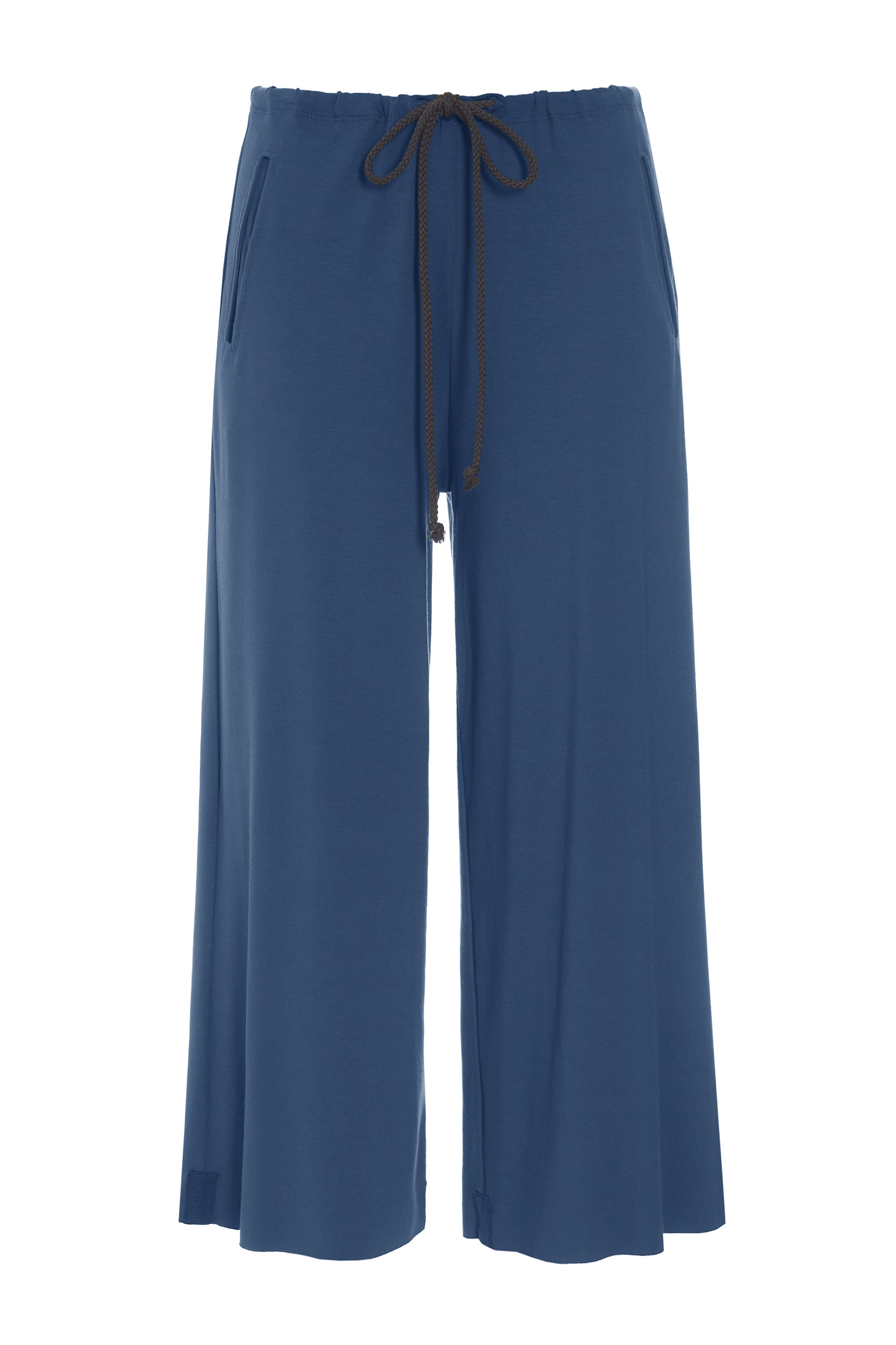 HENRIETTE STEFFENSEN COPENHAGEN NO WASTE FLARE TROUSERS - 99022NW BUKSER BLUE 500
