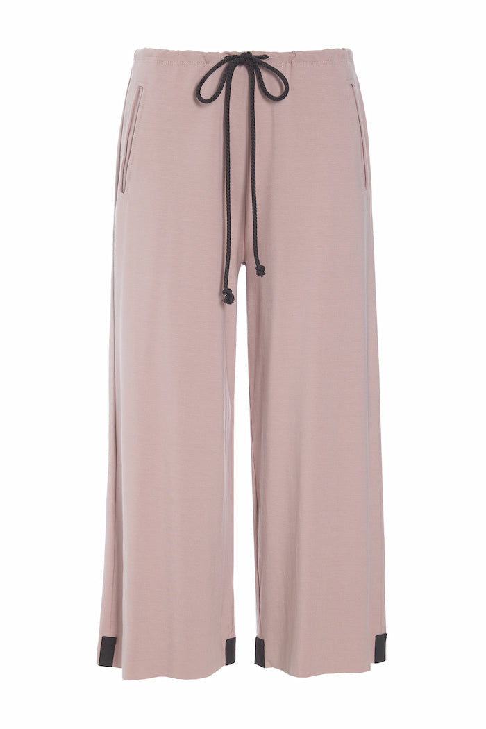 HENRIETTE STEFFENSEN COPENHAGEN NO WASTE FLARE TROUSERS - 99022NW BUKSER NUDE 401