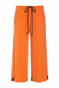 NO WASTE FLARE TROUSERS - 99022NW - ORANGE