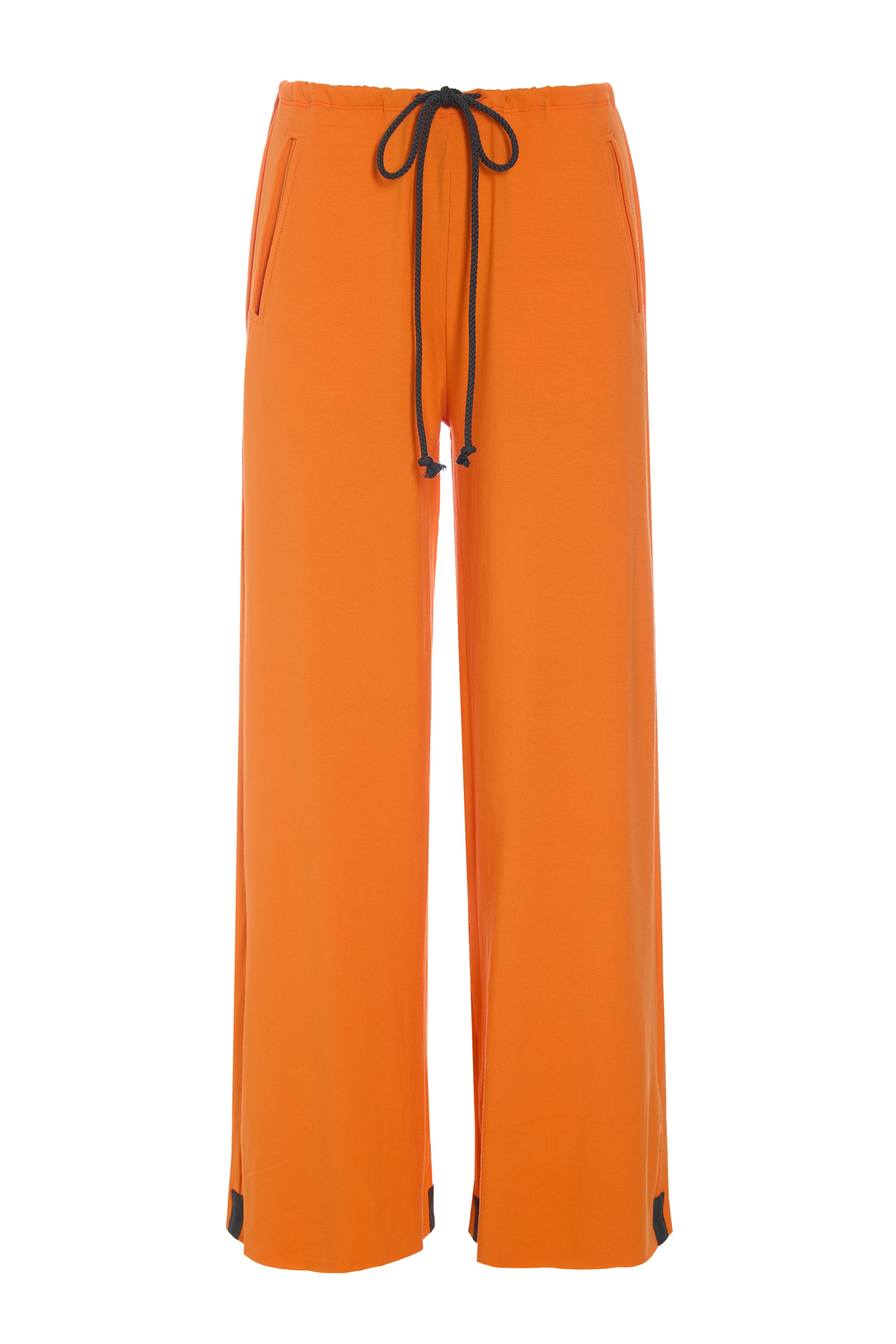 HENRIETTE STEFFENSEN COPENHAGEN NO WASTE FLARE TROUSERS LONG - 99021NW BUKSER ORANGE 773
