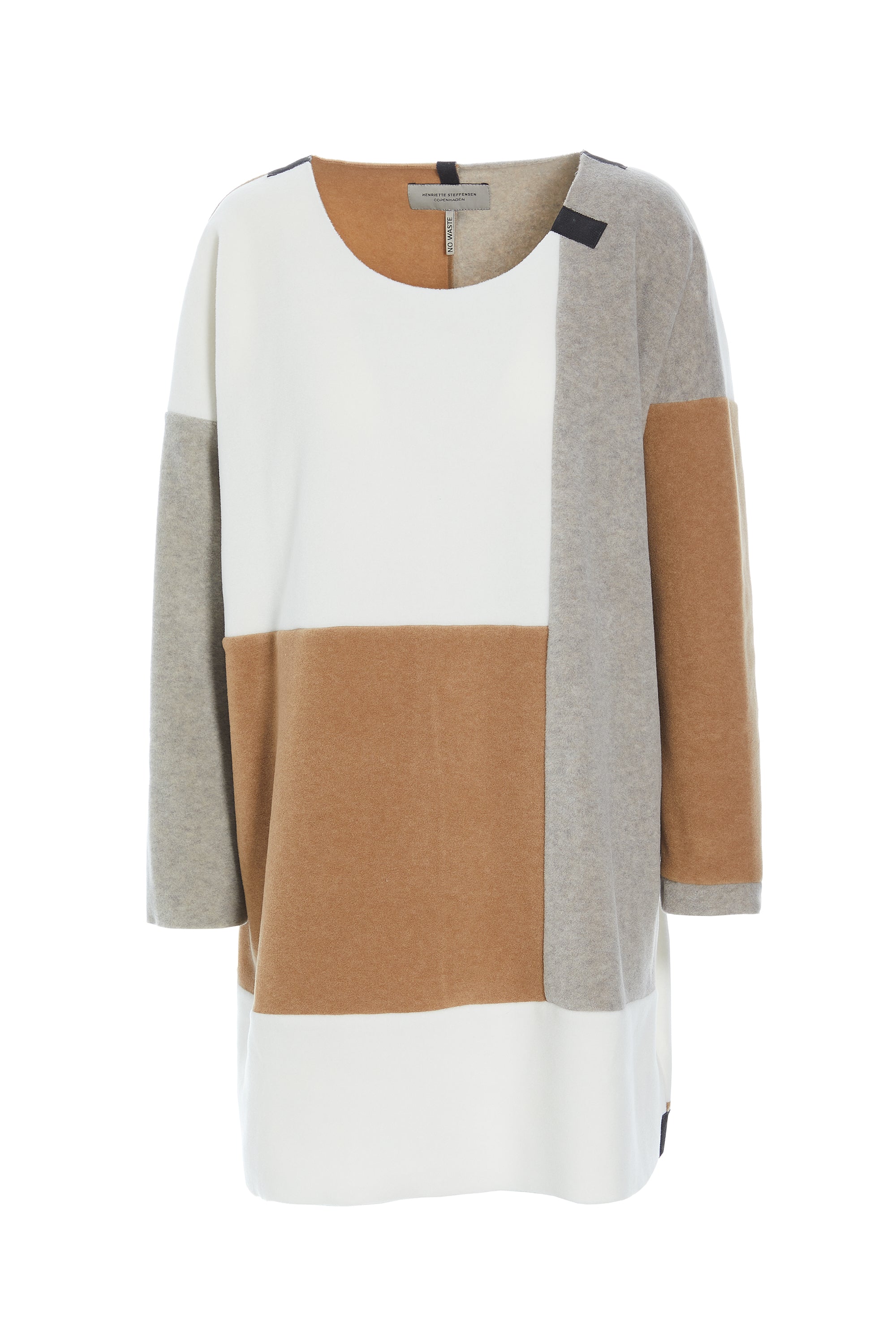 HENRIETTE STEFFENSEN COPENHAGEN NO WASTE PATCH TUNIC - 1322 TUNICS BREEZE 812